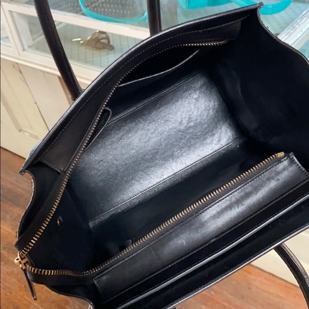 Celine Micro Luggage Python Embossed - image 4